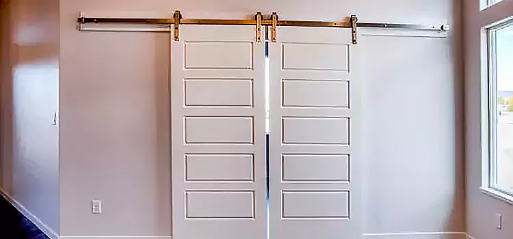 Glass Barn Door with Installation Hardware Kit San Fernando